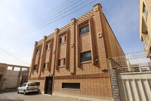 Rustic Brick Facade Construction Project, Residential Building-Isfahan azarakhsh brick