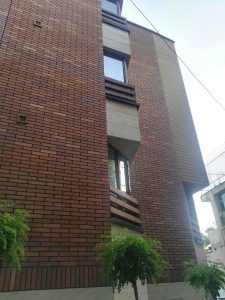 Brick Building Facade Project-Tehran Jamaran azarakhsh brick