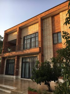 Construction Project Of Facade Brick Villa-Kordan, Karaj azarakhsh brick