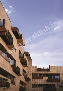 Facade Construction Project of Brick Building - Isfahan Nazhvan Garden azarakhsh brick