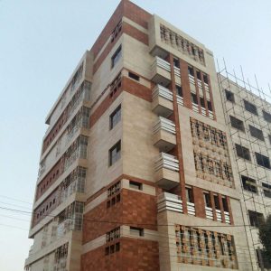 Brick Facade Construction Project For Residential Building of Ghods Town-Qom azarakhsh brick