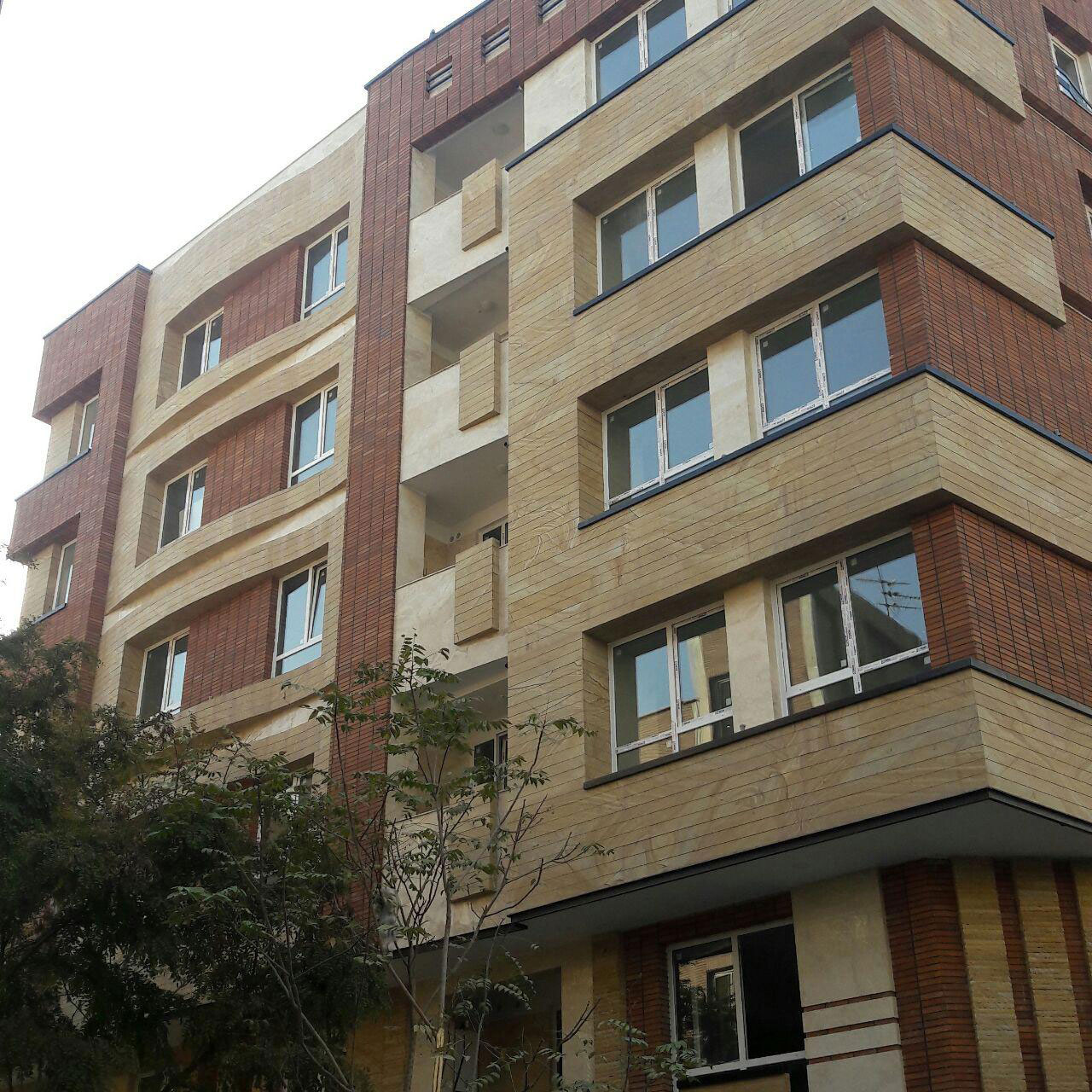 Facade Brick Project of Residential Building - Sattar Khan azarakhsh brick