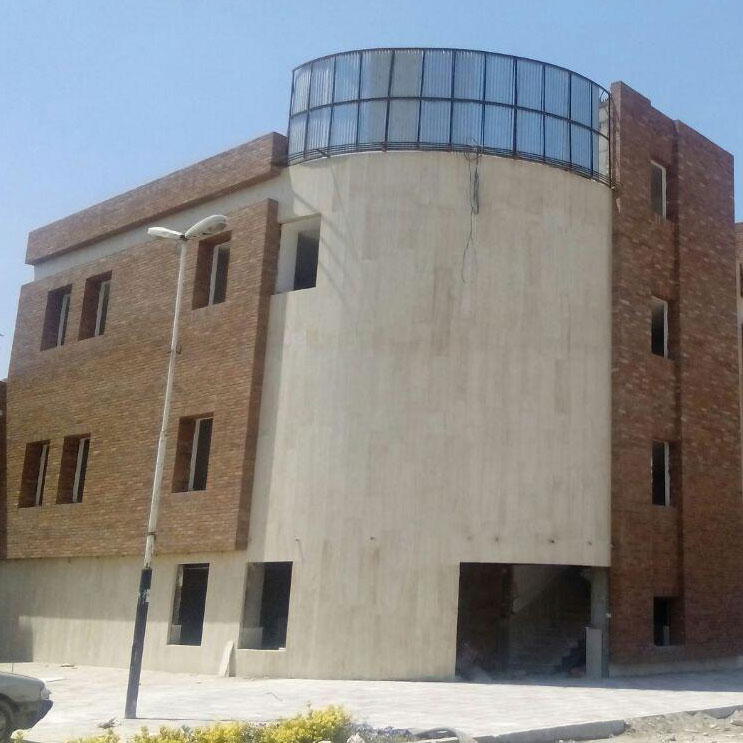 City council building project - Pakdasht azarakhsh brick