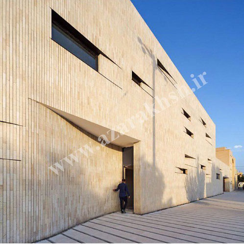 Facade Brick Project of Yost House Building-Yazd azarakhsh brick