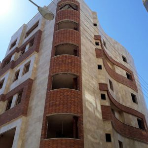 Building facade brick project - Sabzevar azarakhsh brick
