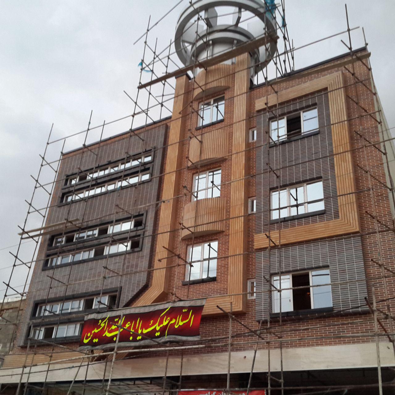 Implementation Project Of Office Brick Building-Karaj azarakhsh brick