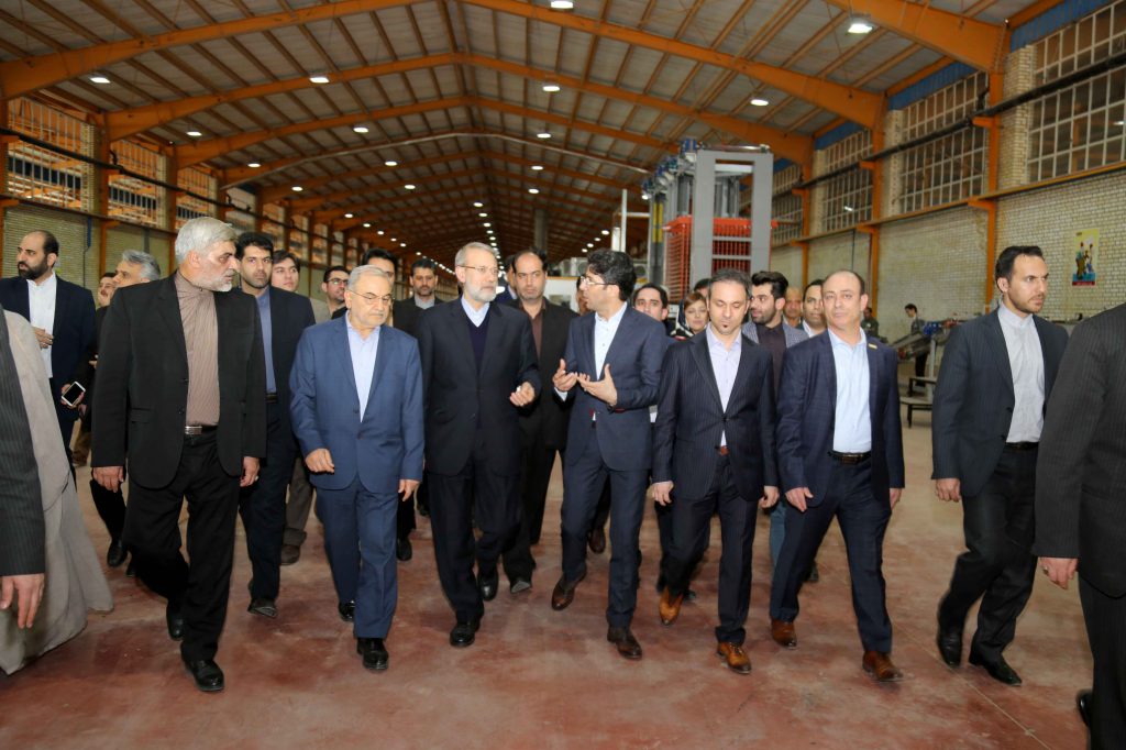 Opening ceremony of Phase 4 of Azarakhsh International Factories Group ...