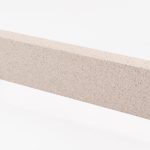 Grayish White facade fire brick -Azarakhsh Modern brick -40*6*2 cm - AB22401