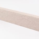 Antique Grayish White facade refractory brick -Azarakhsh Modern brick -40*6*2 cm - AB22405