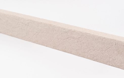 Antique Grayish White facade refractory brick -Azarakhsh Modern brick -40*6*2 cm - AB22405