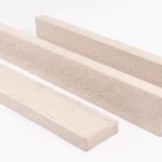 Antique Grayish White facade fire brick -Azarakhsh Modern brick -40*6*2 cm - AB22405