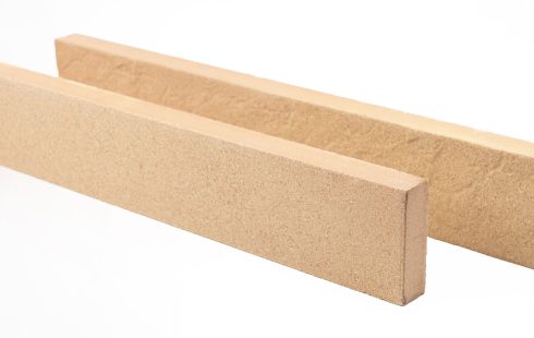 Antique Chamotte refractory facade brick -Azarakhsh Modern Brick- 40*6*2 cm - AB64405