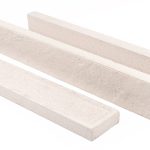 Antique White facade refractory brick -Azarakhsh Modern brick -40*6*2 cm - AB51405