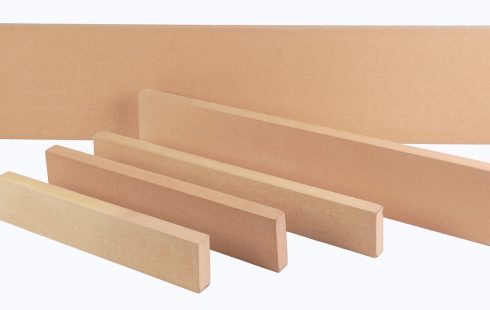 Monochrome Chamotte refractory facade brick -Azarakhsh Modern Brick- 40*6*2 cm - AB64403