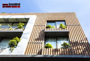 Brick façade building