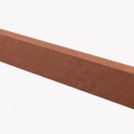 Antique red refractory facade brick -Azarakhsh Modern Brick- 40*6*2 cm - AB42405