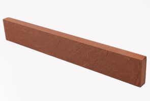 Antique red refractory facade brick -Azarakhsh Modern Brick- 40*6*2 cm - AB42405