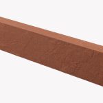 Antique red refractory facade brick -Azarakhsh Modern Brick- 40*6*2 cm - AB42405