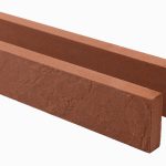 Antique red refractory facade brick -Azarakhsh Modern Brick- 40*6*2 cm - AB42405