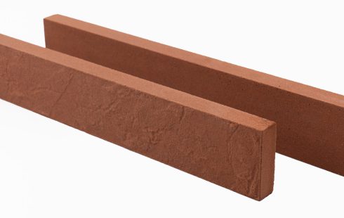 Antique red refractory facade brick -Azarakhsh Modern Brick- 40*6*2 cm - AB42405