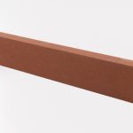 Red refractory facade brick -Azarakhsh Modern Brick- 40*6*2 cm - AB42401