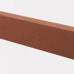 Red refractory facade brick -Azarakhsh Modern Brick- 40*6*2 cm - AB42401