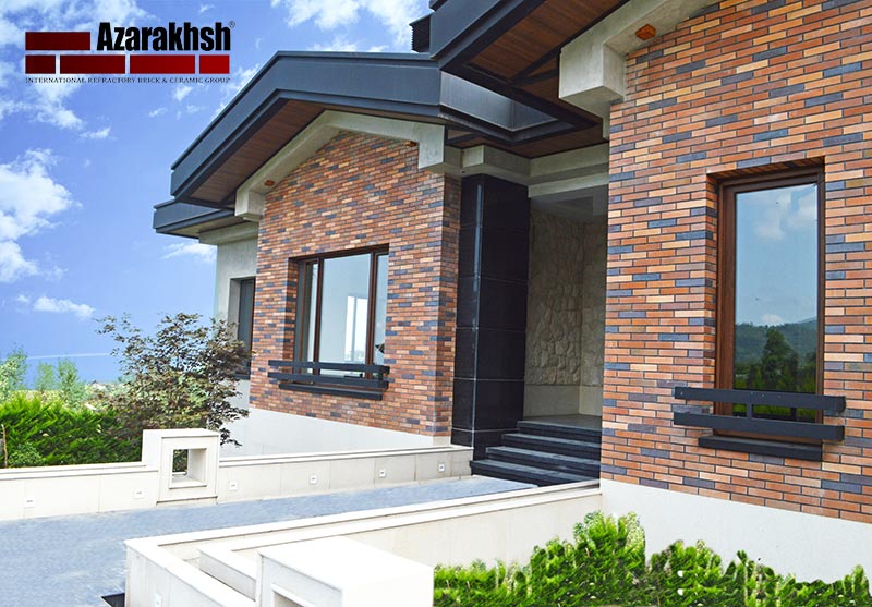 Brick facade building