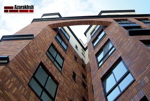 Brick façade building