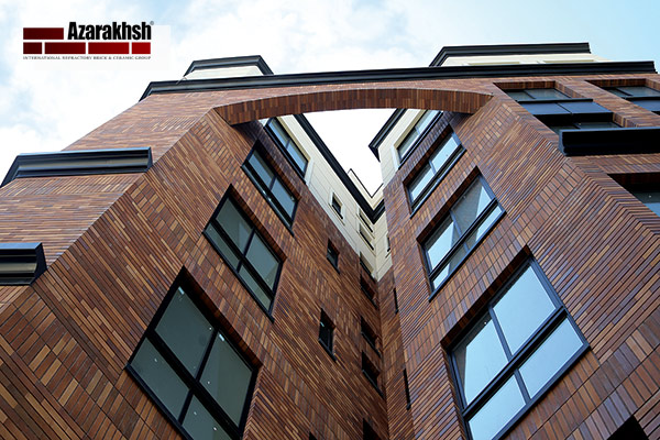 Brick façade building