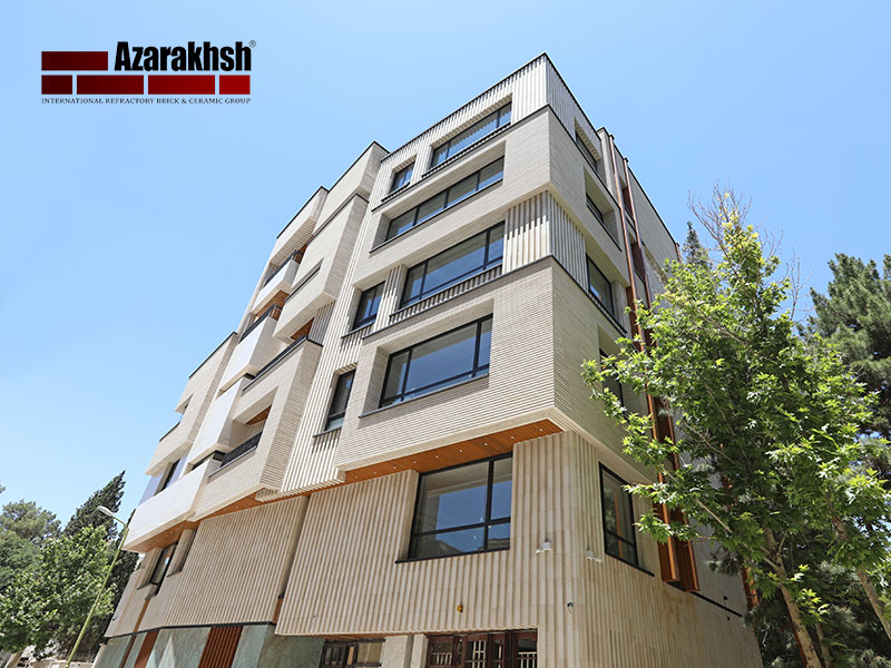 Brick facade building