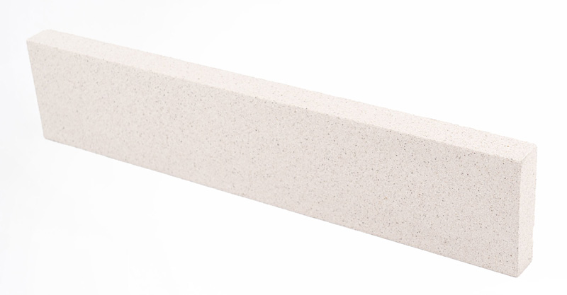 White refractory facing brick