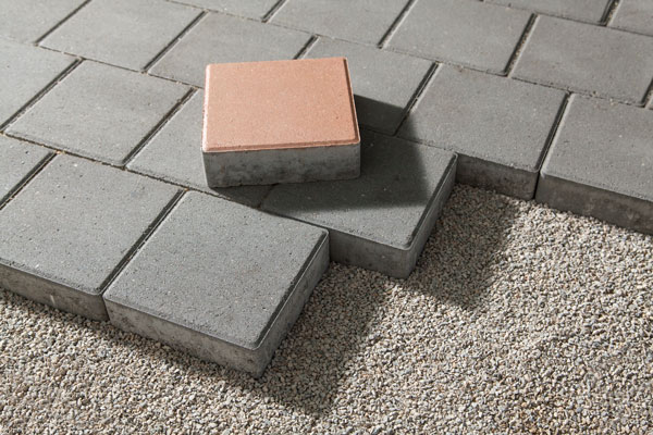 Concrete floor brick