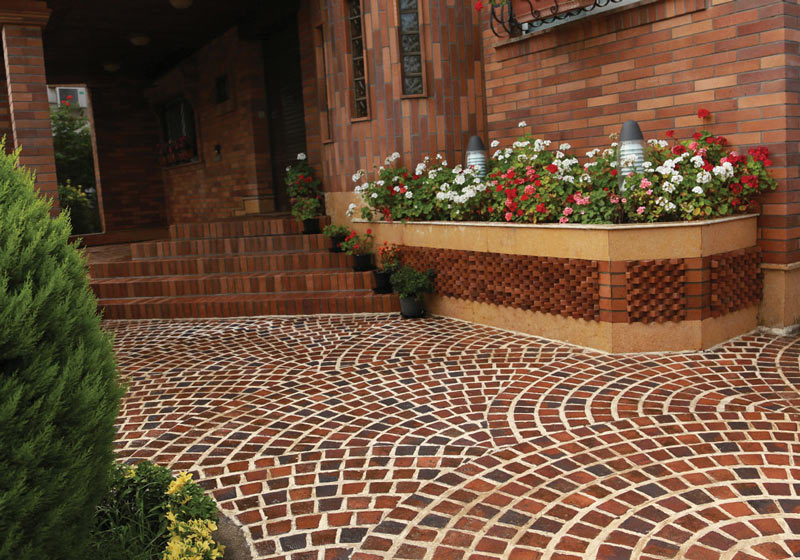 Azarakhsh brick flooring