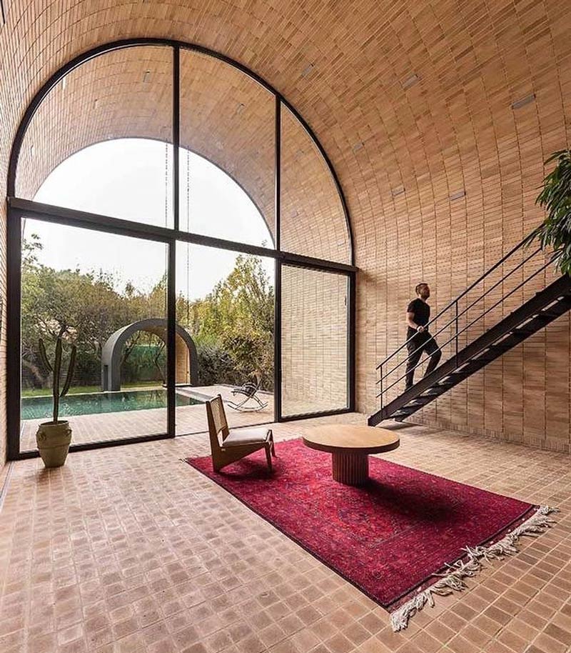 Azarakhsh brick flooring