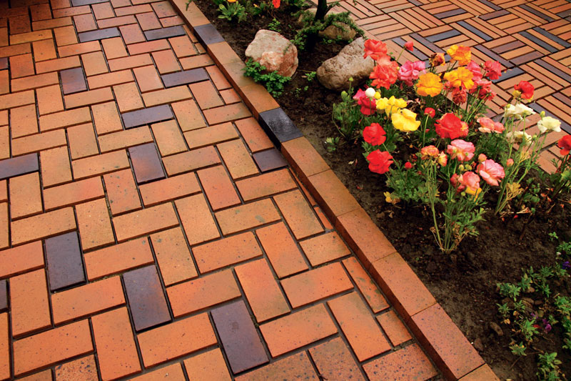 brick flooring