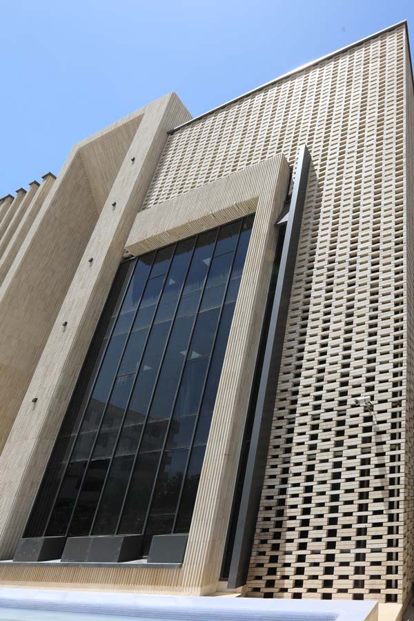 Perforated -Lattice brickwork
