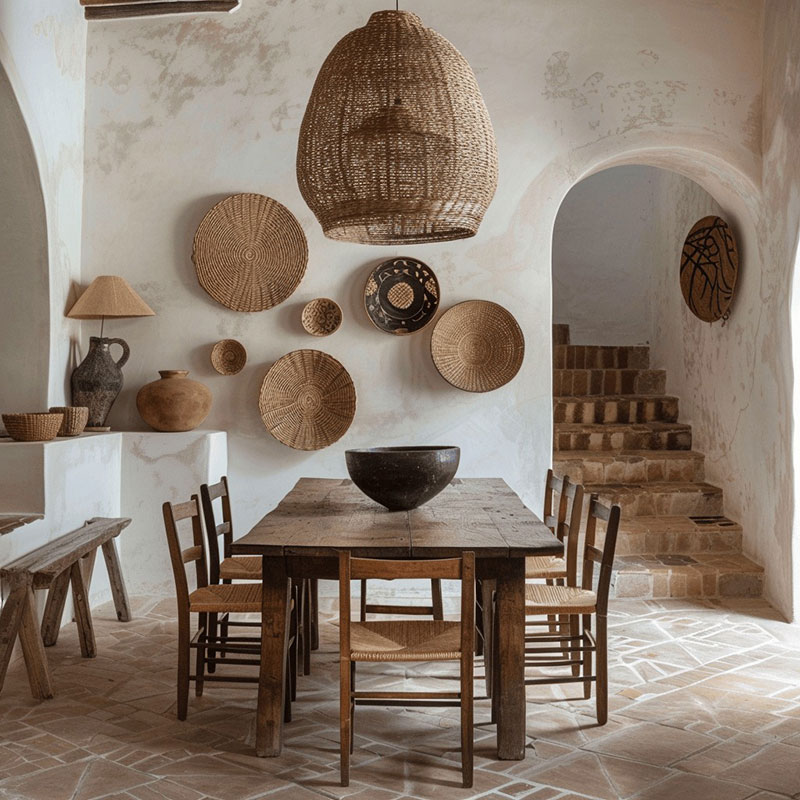 Simplicity in rustic style