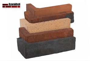 L brick facade
