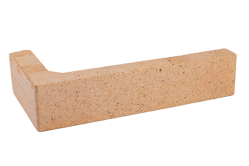 Refractory L-Shaped-Facing-Brick (Shamotte)